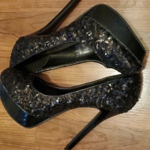 Charlotte Russe Sequin Heels